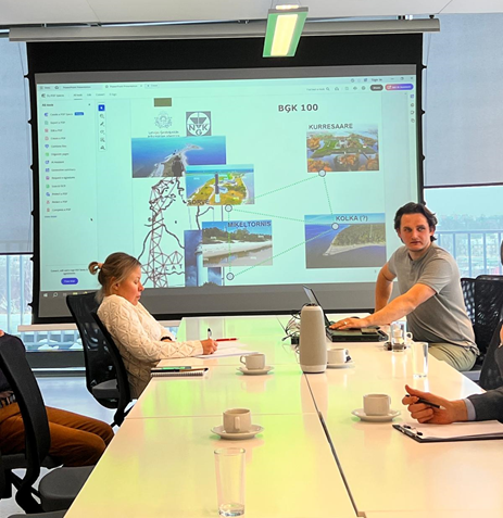 Darba grupas pārstāvji ziņo